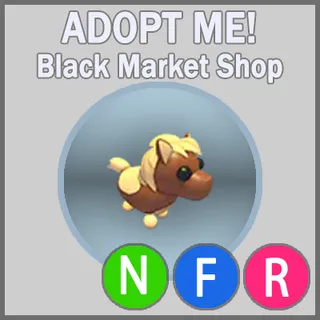Shetland Pony Dark Brown NFR