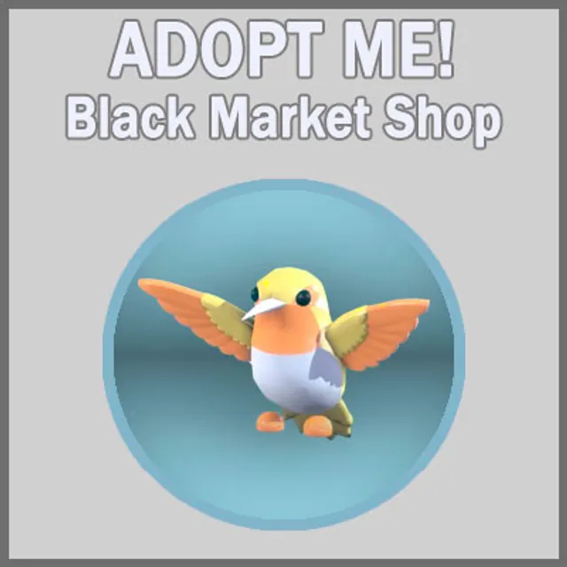 Golden Hummingbird - Adopt Me Game Item - Gameflip