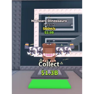 Steal a Brainrot | Nuclearo Dinossauro 60M/s