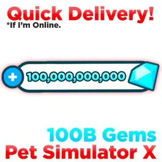 Pet Simulator X | 100B Gems