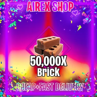 50k bricks