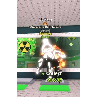 Yin Yang Mieteteira Bicicleteira 325M/s