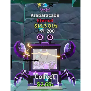 Krabaracade Void 12.3Qi/s Level 200 💜 3 traits 