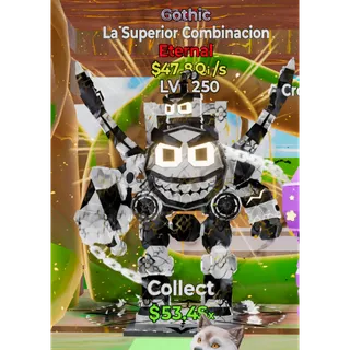 GOTHIC LA SUPERIOR COMBINACION 47.8QI MAX LEVEL 250
