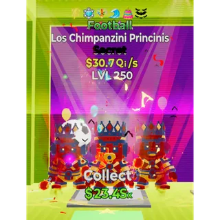 football los chimpanzini princinis MAX LEVEL 30.7Qi/s 