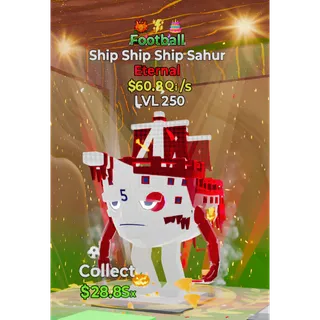FOOTBALL SHIP SAHUR 60.8QI MAX LEVEL