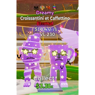 dreamy coissantini et caffettino level 230 18qi/s