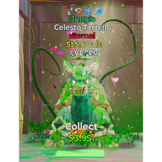 Jungle Celesto Tortello 15.6Qi/s Level 200