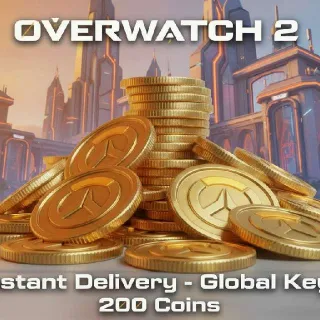 Overwatch 2 – 200 Coins (GLOBAL) | Instant Key | Trusted Seller