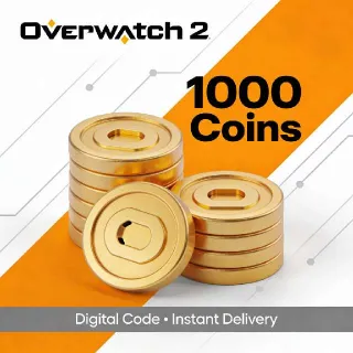 Overwatch 2 – 1000 Coins (GLOBAL) | Instant Key | Trusted Seller