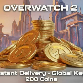 Overwatch 2 – 200 Coins (GLOBAL) | Instant Key | Trusted Seller