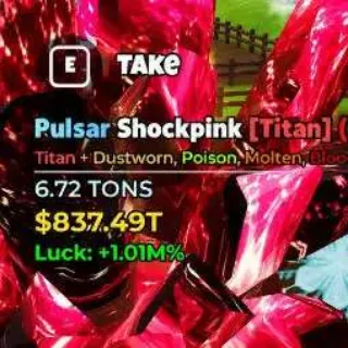 Mine A Mountain 1 MIL Crystal Luck