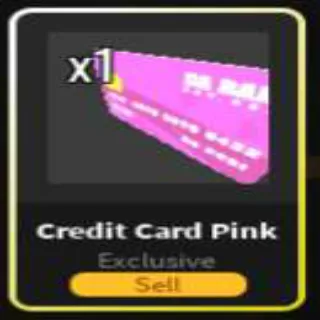 Pink Credit Card Dahood