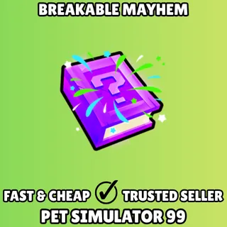 Breakable Mayhem Enchant - Pet Simulator 99 PS99