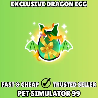 Exclusive Dragon Egg - Pet Simulator 99 PS99