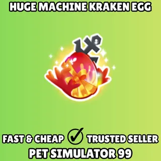 Huge Machine Kraken Egg - Pet Simulator 99 PS99
