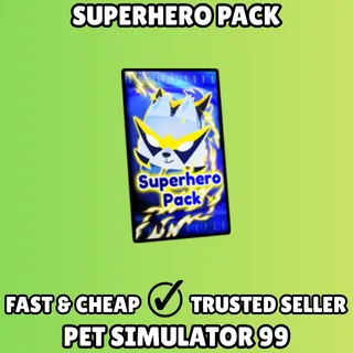 Superhero Pack - Pet Simulator 99 PS99