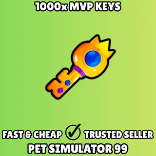 1000x MVP Key - Pet Simulator 99 PS99
