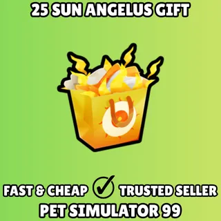 25x Sun Angelus Gift - Pet Simulator 99 PS99