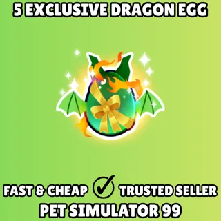 Exclusive Dragon Egg - Pet Simulator 99 PS99