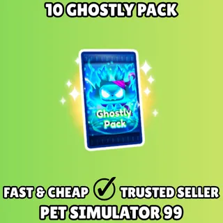 10x Ghostly Pack - Pet Simulator 99 PS99