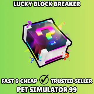 Lucky Block Breaker Enchant - Pet Simulator 99 PS99