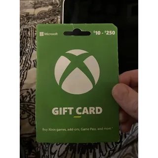 $20.00 USD Xbox Gift Card