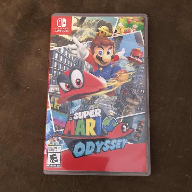 Super Mario Odyssey Nintendo Switch Games Like New - 