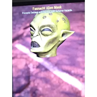 Fasnacht Alien Mask