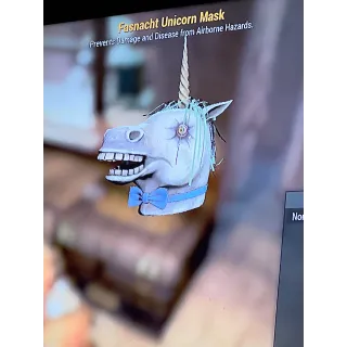 Fasnacht Unicorn Mask