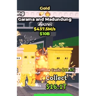 Garama and Madundung Gold 437.5M/s