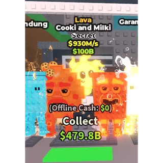 Cooki and Milki Lava