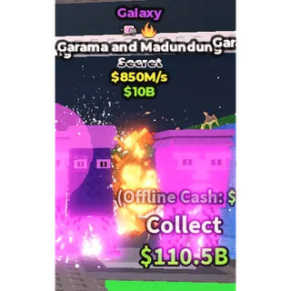 Garama and Madundung Glaxy 850M/s