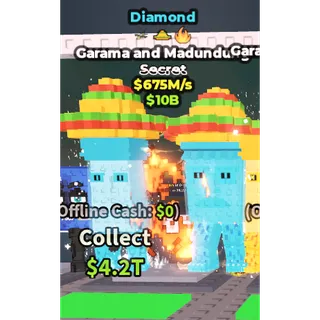 Garama and Madundung Diamond 675M/s