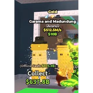 Garama and Madundung Gold 512.5M/s