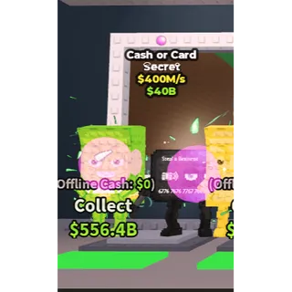 Cash or Card 400M/s