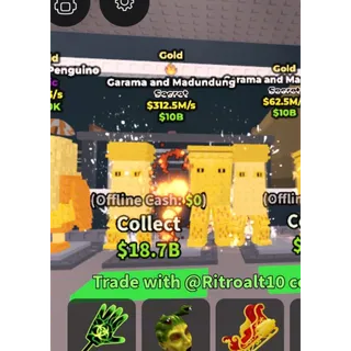 Garama and Madundung Gold 312.5M/s