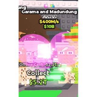 Garama and Madundung 400M/s