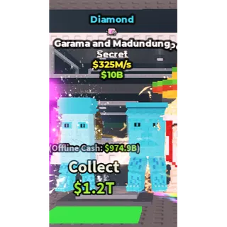 Garama and Madundung Diamond 325M/s