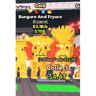 Burguro and Fryuro Gold 2.1B/s