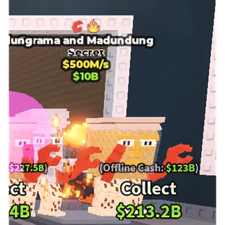 Garama and Madundung 500M/s