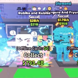 Rubiko and Kubiko 2B/s