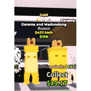 Garama and Madundung Gold 437.5m/s