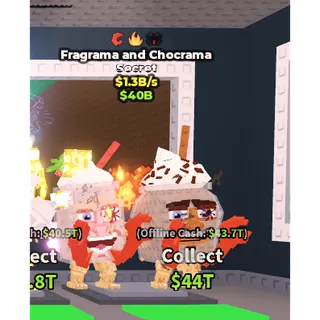 Fragrama and Chocrama 1.3B/s