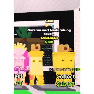 Garama and Madundung Gold 362.5M/s