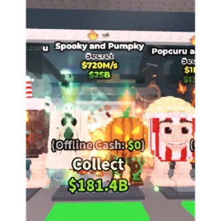 Spooky and Pumpky 720M/s