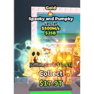 Spooky and Pumpky Gold 500M/s