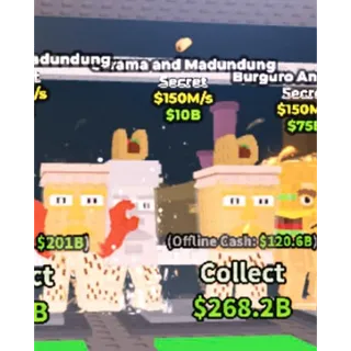 Garama and Madundung 150M/s
