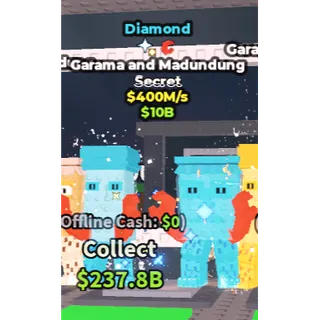Garama and Madundung Diamond 400M/s