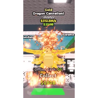 Dragon Cannelloni Gold